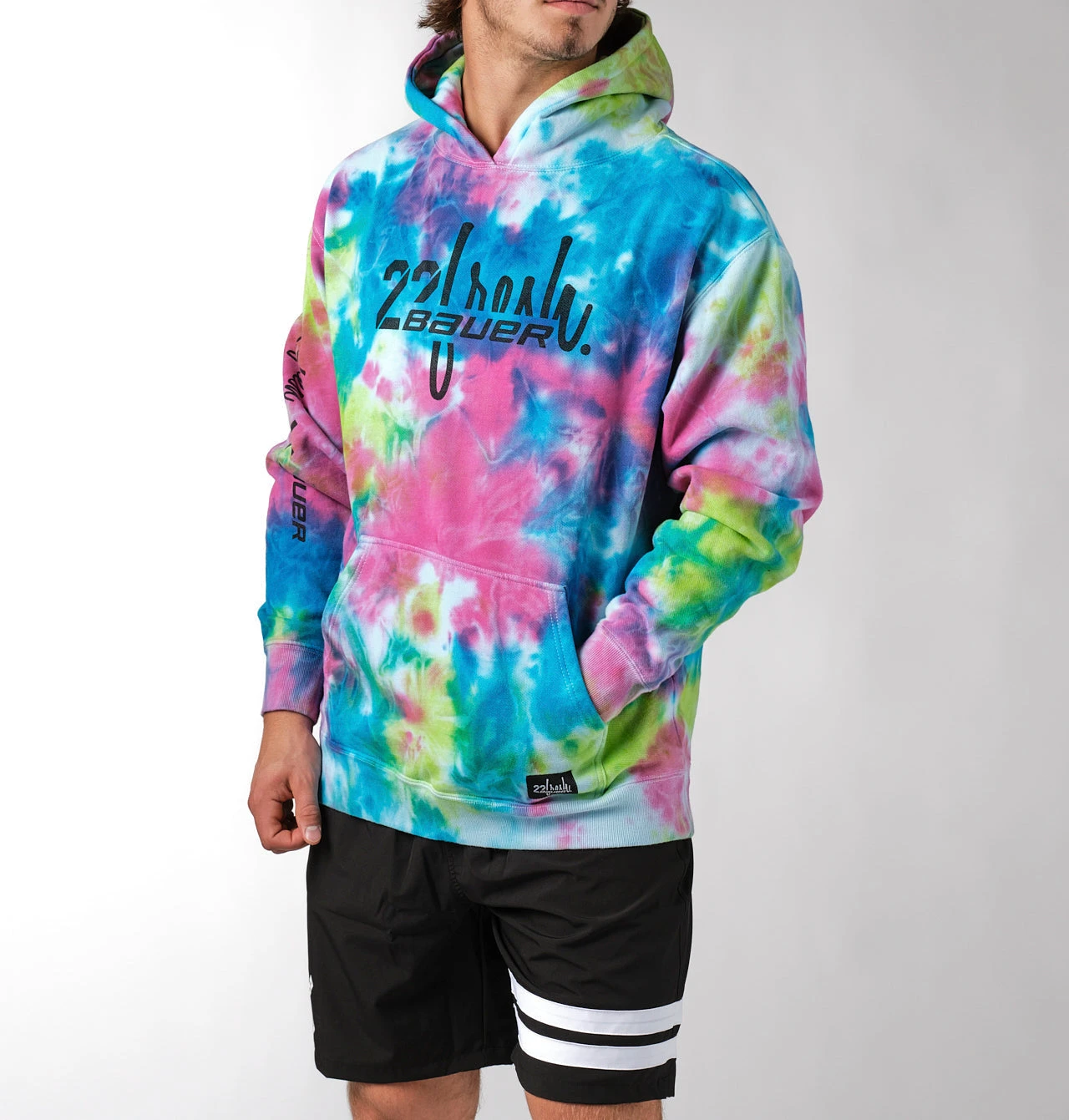 Bauer X 22fresh Tie Dye Hoodie Senior 3 Bauer X 22fresh Tie Dye Hoodie Senior