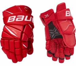 Bauer Vapor X2.9 Junior Hockey Gloves -Bauer 660312 RED 01