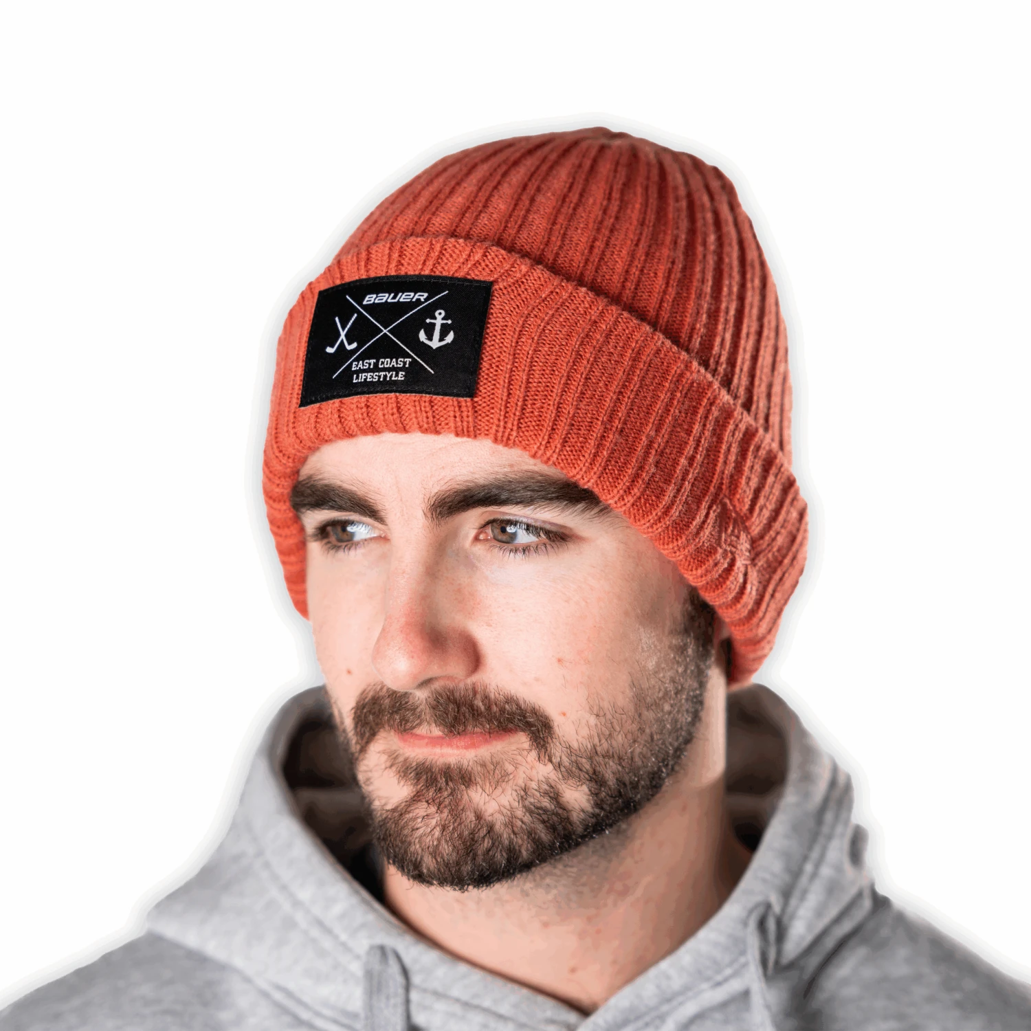 Bauer X East Coast Lifestyle Rib Patch Beanie 4 Bauer X East Coast Lifestyle Rib Patch Beanie - Image 2