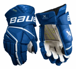 Bauer Vapor Hyperlite Senior Hockey Gloves 24 Bauer Vapor Hyperlite Senior Hockey Gloves -Bauer HYPERLITE SR FRONT BLU2 1