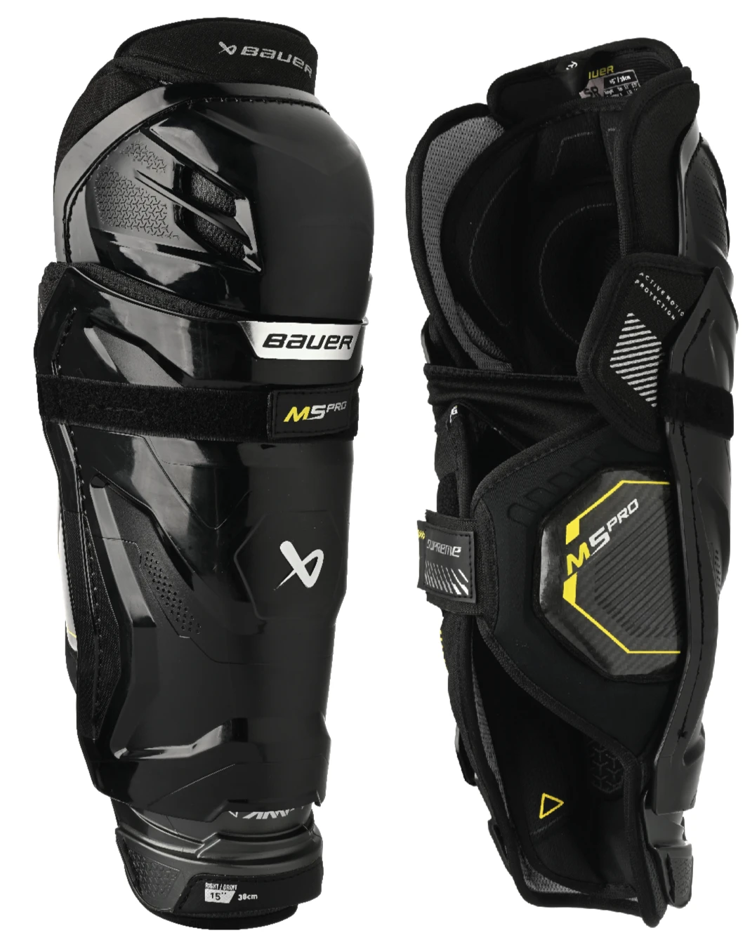 Bauer Supreme M5 Pro Intermediate Shin Guards 3 Bauer Supreme M5 Pro Intermediate Shin Guards