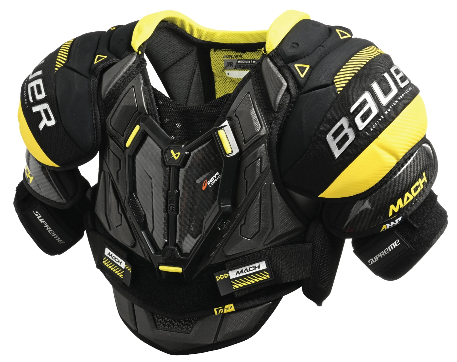 Bauer Supreme Mach Junior Shoulder Pads 3 Bauer Supreme Mach Junior Shoulder Pads