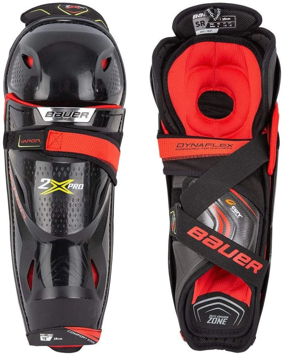Bauer Vapor 2X Pro Senior Shin Guards 3 Bauer Vapor 2X Pro Senior Shin Guards