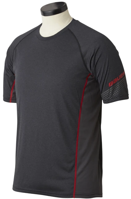 Bauer S19 Essential Short-Sleeve Top For Men 3 Bauer S19 Essential Short-Sleeve Top For Men