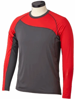 Bauer S19 Pro Long-Sleeve Baselayer Mens Top (Red)